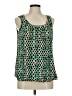 Dana Buchman 100% Polyester Green Sleeveless Blouse Size M - photo 2
