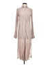 Express 100% Rayon Tan Casual Dress Size XXS - photo 1