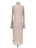 Express 100% Rayon Tan Casual Dress Size XXS - photo 2