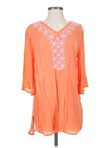 Lilly Pulitzer For Target 3/4 Sleeve Blouse (view 1)
