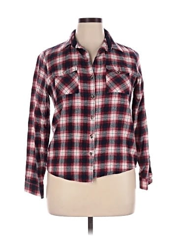 Love Notes Long Sleeve Button-Down Shirt (view 1)