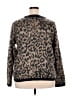 St. John's Bay 100% Acrylic Animal Print Brown Pullover Sweater Size XXL - photo 2