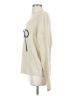 LC Lauren Conrad Metallic Ivory Pullover Sweater Size S - photo 5