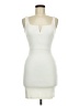 Soprano Solid White Ivory Cocktail Dress Size M - photo 1