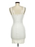 Soprano Solid White Ivory Cocktail Dress Size M - photo 2