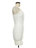 Soprano Solid White Ivory Cocktail Dress Size M - photo 4