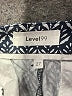 Level 99 100% Cotton Chevron-herringbone Blue Shorts Size 27 waist - photo 3