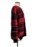 Sunday in Brooklyn Plaid Red Pullover Sweater Size M - photo 4