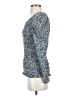 Parker Blue Long Sleeve Top Size S - photo 5