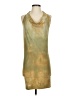 Unbranded Tie-dye Green Tan Cocktail Dress Size S (estimated) - photo 1