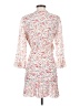 Veronica Beard 100% Silk Floral White Cocktail Dress Size 2 - photo 2
