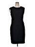 EMALINE Solid Black Cocktail Dress Size 14 - photo 1