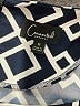 Connected Apparel Argyle Blue Casual Dress Size 12 - photo 7