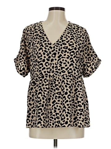 Shein Short Sleeve Blouse (view 1)