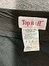 Top It Off Solid Black Casual Skirt Size L - photo 3