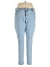 Levi's Checkered-gingham Plaid Blue Jeans Size 16W - photo 1