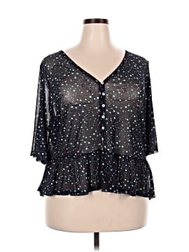 Lane Bryant Short Sleeve Blouse