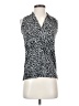 Vince Camuto Silver Sleeveless Blouse Size XXS - photo 1