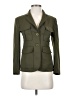 Theory 100% Polyester Green Blazer Size 00 - photo 1