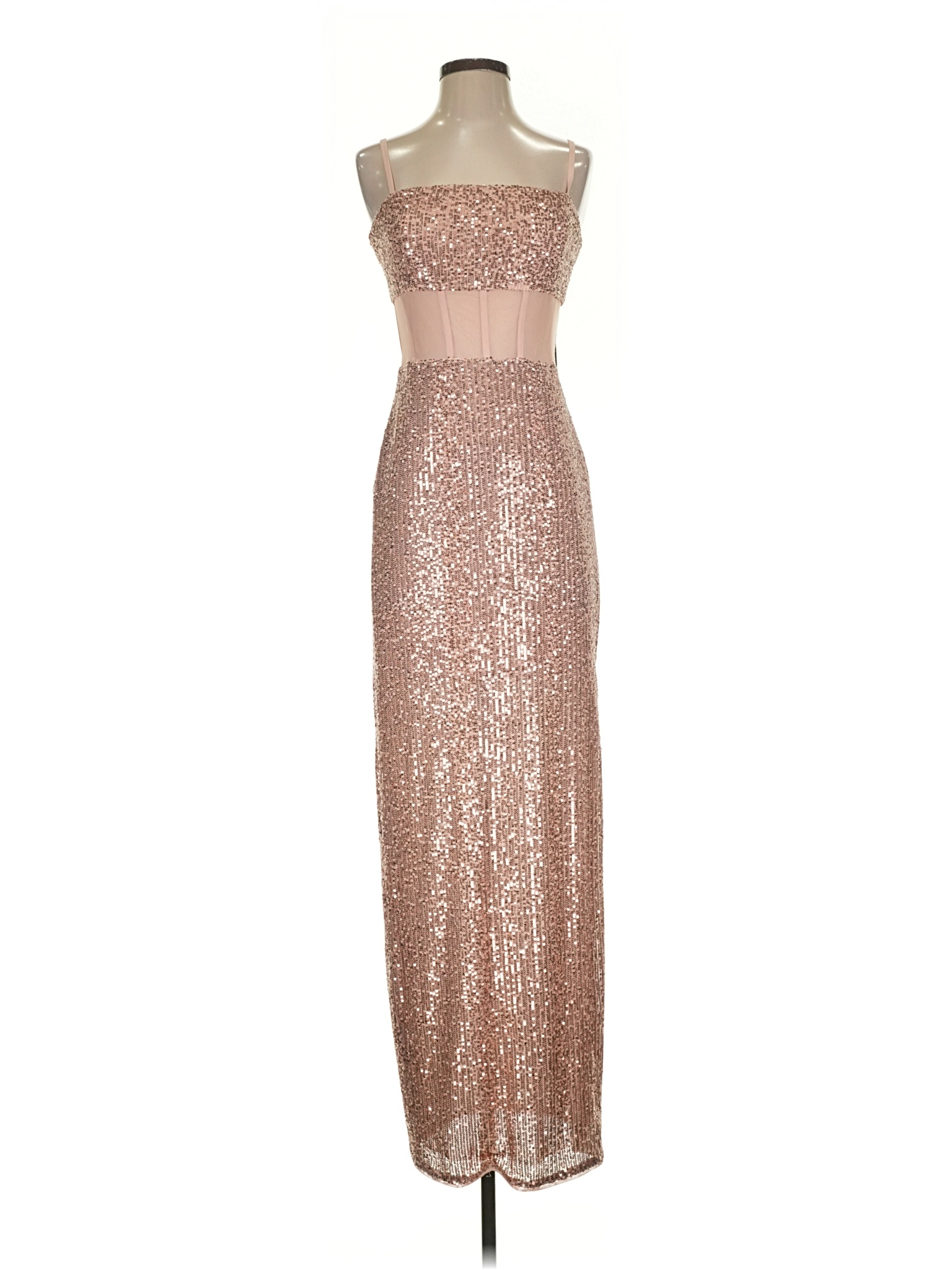 Robe Cocktail BCBG Max Azria Noire Et Rose - Taille 4 (US) - Manches Volantes Évidées - Neuf Avec Étiquettes