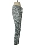 Ann Taylor Animal Print Silver Ivory Jeans Size 2 - photo 4