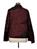 Coldwater Creek 100% Polyester Paisley Burgundy Blazer Size 1X - photo 2