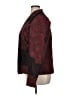 Coldwater Creek 100% Polyester Paisley Burgundy Blazer Size 1X - photo 5