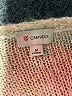 Cremieux Metallic Tan Pullover Sweater Size M - photo 7