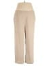St. John Sport Solid Tan Casual Pants Size XL - photo 1
