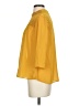 Self Esteem 100% Polyester Yellow 3/4 Sleeve Blouse Size S - photo 5