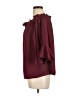 Single 100% Polyester Burgundy 3/4 Sleeve Blouse Size L - photo 5