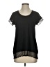 Rene Lezard Black Short Sleeve Top Size EU 34 / US 4 - photo 1