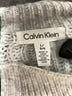 Calvin Klein Solid Gray Turtleneck Sweater Size L - photo 7