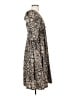Arena 100% Polyester Paisley Brown Casual Dress Size XS (30) - photo 4