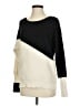Hem & Thread Color Block Black Pullover Sweater Size S - photo 1