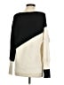 Hem & Thread Color Block Black Pullover Sweater Size S - photo 2