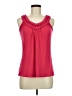 Grace Elements Red Sleeveless Blouse Size 6 - photo 1