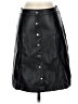 cavalini Black Faux Leather Skirt Size S - photo 1