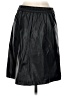 cavalini Black Faux Leather Skirt Size S - photo 2