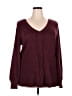 Lane Bryant Burgundy Cardigan Size 18 - 20 Plus - photo 1