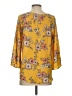 Papermoon Yellow 3/4 Sleeve Blouse Size S - photo 2
