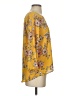 Papermoon Yellow 3/4 Sleeve Blouse Size S - photo 4