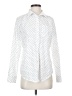 Amazon Essentials 100% Cotton Polka Dots White Long Sleeve Blouse Size S - photo 1