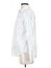 Amazon Essentials 100% Cotton Polka Dots White Long Sleeve Blouse Size S - photo 5