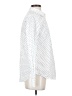 Amazon Essentials 100% Cotton Polka Dots White Long Sleeve Blouse Size S - photo 4