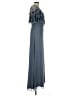 Mac Duggal 100% Polyester Gray Cocktail Dress Size 8 - photo 4