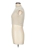 Zara Ivory Short Sleeve Top Size L - photo 5