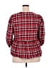 Cato Red 3/4 Sleeve Blouse Size 18/20W - photo 2