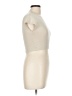 Zara Ivory Short Sleeve Top Size L - photo 4