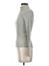 Topshop Silver Turtleneck Sweater Size 4 - photo 5
